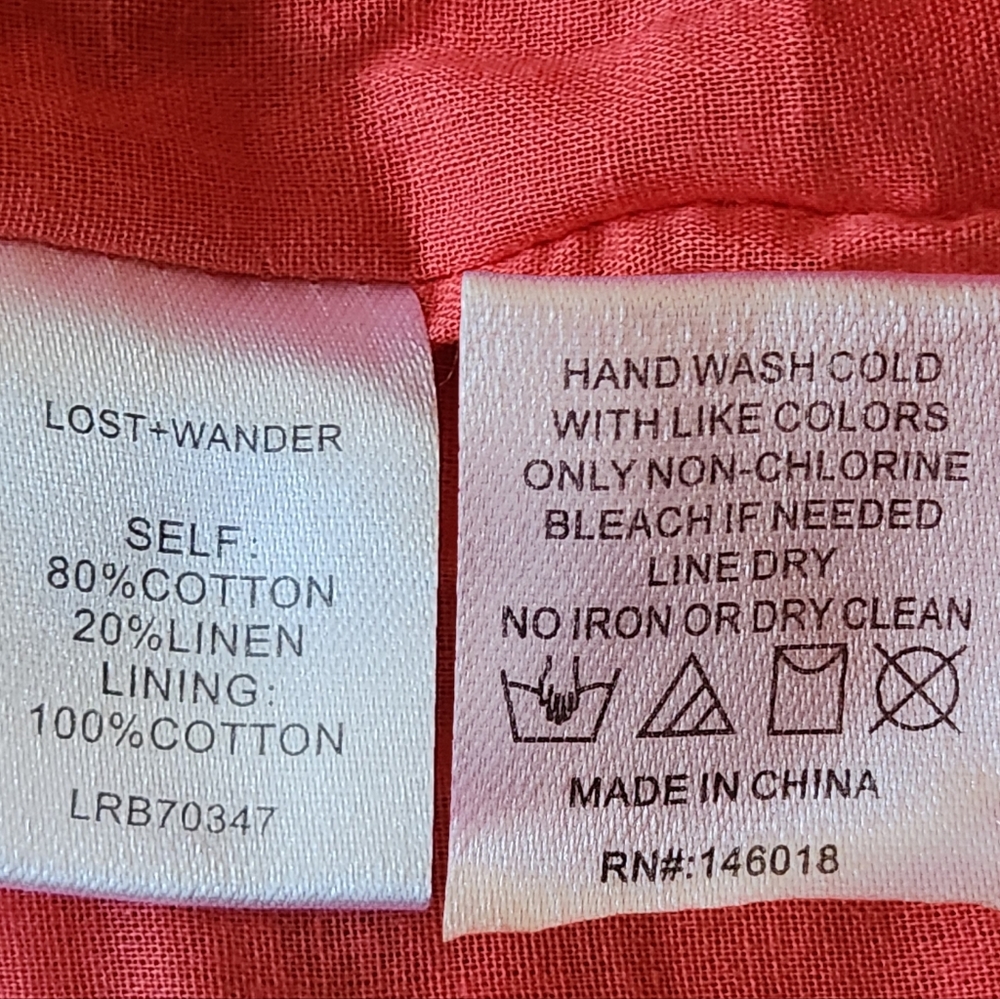 LOST + WANDER x ANTHROPOLOGIE "Robin" Striped Seersucker Wide Jumpsuit - Size M - Picture 15 of 16